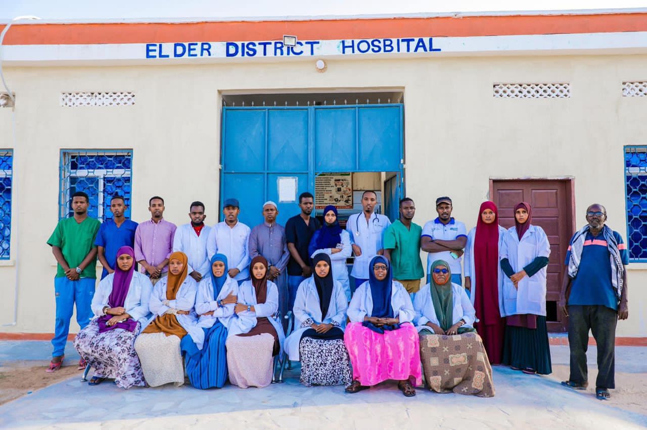 Health systems capacity building team, district hospital, Somalia